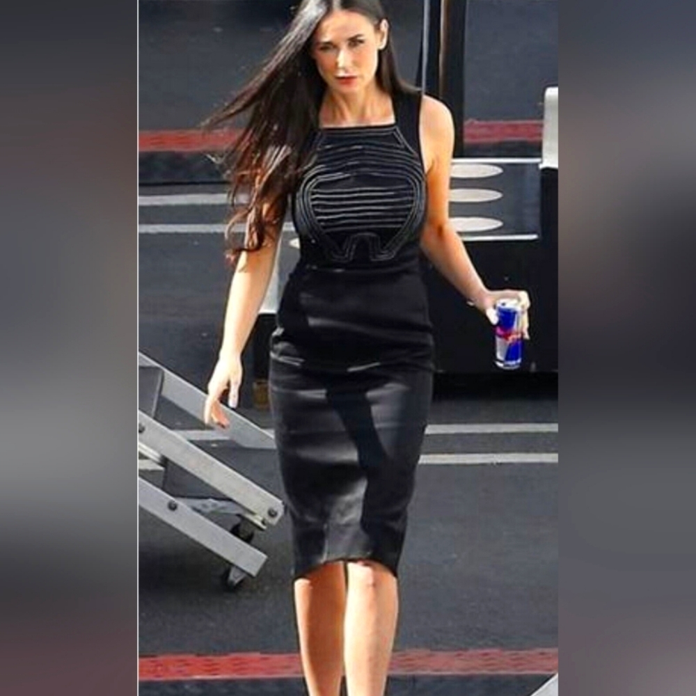 H&M Olivia Wilde NWT Conscious Exclusive Black Dress size 4